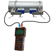 Hand held Ultrasonic flow meter portable with RS232